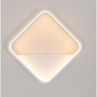 20W Square Led Aluminum Wall Lamp, 3000K Warm Light Wall Lamp Suitable for Living Room, Bedroom, Dining Room, Corridor