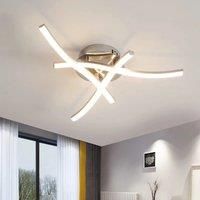 LED Ceiling Light Kitchen 20W, 3 Integrated LEDs, Modern Ceiling Light Living Room Warm White, 4000K 2000LM, for Living Room