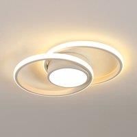 Modern Led Ceiling Light Double Round 42W 3000k