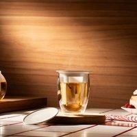 Bodum Tea for One Glass with Tea Infuser - 0.35 L, Off-White