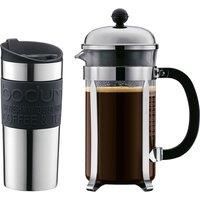 Bodum Chambord Coffee Set with Cafetiere and Travel Mug