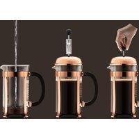 BODUM Chambord 8 Cup French Press Coffee Maker, Copper, 1.0 l, 34 oz