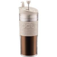 Bodum Travel Press, White, 1 Count (Pack of 1)