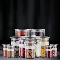 Bodum Presso Set Of 12 Storage Jars - Clear White