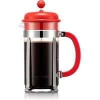 Bodum CAFFETTIERA 1913-04 Cafetiere with Plastic Lid, 3 Cups, 0.35 L, Stainless Steel