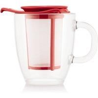 K11239-04 YO-YO Set Tempered Glass Mug 0.35 L Plastic Filter