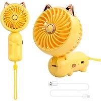 Mini Portable Cool Mist Handheld Fan - 4 Colours! - Red