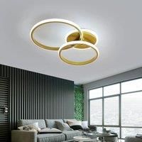 LED Ceiling Lamp,42W 4700Lm Modern Round LED Ceiling Light, Aluminum and Acrylic Ceiling Light 6500K Ceiling Lights,For Bedroom