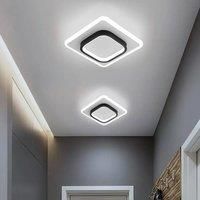 Modern Ceiling Lamp,Acrylic LED Ceiling Light 21W,Square Ceiling Light,Lighting for Hallway Dining