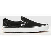 Vans Unisex Adults' Classic Slip On, Black/White, 5 UK