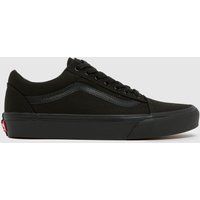 Vans Old Skool , Unisex-Adults/' Low-Top Trainers, Black/Black Canvas,6.5 UK, 40 EU