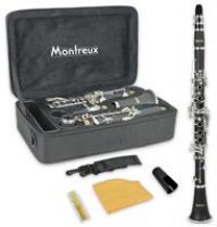 Sonata Student Bb Clarinet with Hard Case, Reed, Cleaning Cloth and Cork Grease