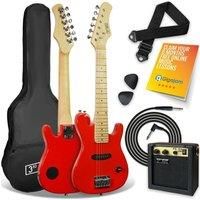 3rd Avenue Junior Electric Guitar Pack - Red