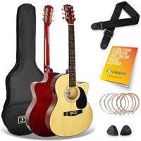 3rd Avenue Cutaway Electro Acoustic Guitar Pack Natural