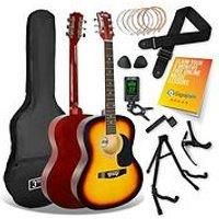 3rd Avenue Acoustic Guitar Premium Pack - Sunburst