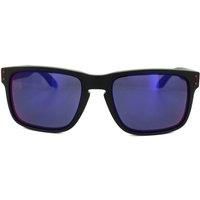 Oakley Sunglasses Holbrook OO9102-36 Matt Black Positive Red Iridium