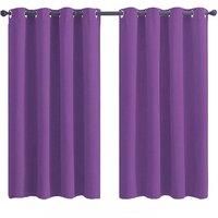 Thermal Insulated Blackout Curtains In 9 Colour Options