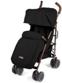 Ickle Bubba Discovery Max Stroller in Black on Rose Gold – Pram Buggy