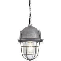 Bulkhead Cage Pendant, 11 Inch, Gunmetal