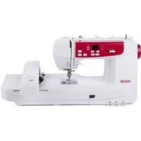 Silver WiFi Embroidery Sewing Machine