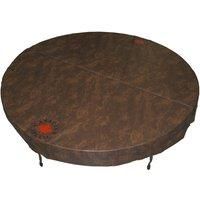 Canadian Spa Round Hot Tub Cover - Brown 203cm