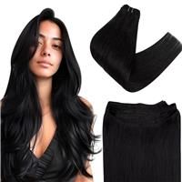 Easyouth Human Extensions Black Extensions Extensions Black 14 70g