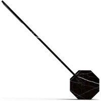 Gingko Octagon One Desk Lamp - Black Marble