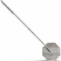 Gingko Octagon One Desk Lamp, Ash