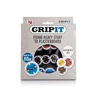Grip-It Assorted Plasterboard Fixings - (32 Pieces)