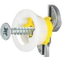 GRIP IT Plasterboard Fixings - Yellow, Red, Brown & Blue - OPTIONAL DRILL BIT