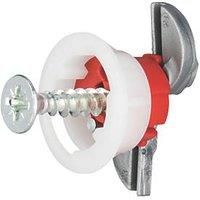 GRIP IT Plasterboard Fixings - Yellow, Red, Brown & Blue - OPTIONAL DRILL BIT