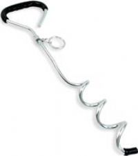 Petgear Dog Tie Out Stake Cable Garden Camping Keep Dogs Secure Spike Screw