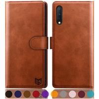 SUANPOT for Samsung case with Galaxy A50/A50S [Credit Blocking],PU A50