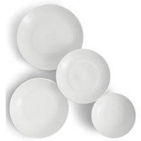 Royal Doulton, Gordon Ramsay Maze - Stoneware Dinnerware - Set of 16 white