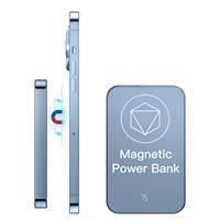 Magnetic Power 5000mAh 14/14 Plus/14 Pro/14 Max 13/12 (5000mAh-Blue)