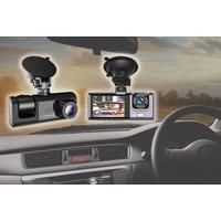 Vantrue N2 Dual Lens Dash Cam FHD 1080P Front and Rear Dashcams for Cars 1.5" Near 360° Taxi Uber Dual Car Camera w/Parking Mode, Front Camera Night Vision Effects, Motion Detection, Loop Recording