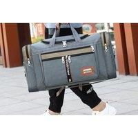 Mens Sports Travel Duffel Bag - Small, Medium Or Large Sizes! - Black