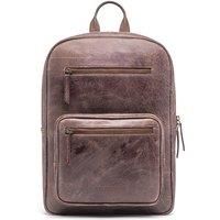 Unisex Black Men'S Real Leather Backpack - 9 Styles