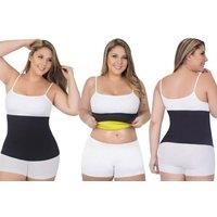 Plus Size Waist Trainer - Xl, Xxl, Xxxl Sizes! - Black