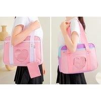 Girl'S Back To School Shoulder Bag - 7 Colours! - Red
