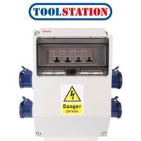 Hook Up Unit 4 x 16A Socket & RCBO