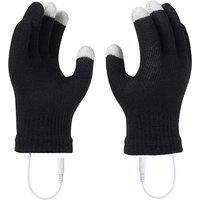 Unisex Usb Heated Gloves - Black, Grey Or Blue!