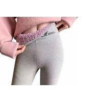 High-Waist Cashmere Stretchable Thermal Pants - 2 Sizes & 6 Colours