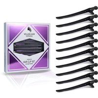 Vellen Super Sectioning Clips Hairdresser Hair Salon Grip Clamps 10 Pack