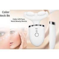 Led Light Therapy & Microcurrent Facial Massager In 2 Colours - Pink