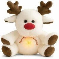 Stuffed Breathing Plush Reindeer Toy - Realistic & Calming!
