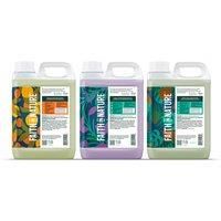 Faith In Nature Lavender & Geranium Body Wash, Nourishing, Vegan and Cruelty Free, No SLS or Parabens, 2.5L, Clear