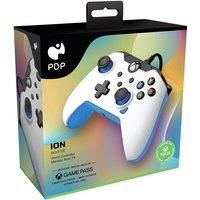 PDP Wired Controller Ion White for Xbox Series X|S, Gamepad, Wired Video Game Controller, Gaming Controller, Xbox One, Officially Licensed - Xbox Series X