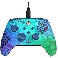 PDP REMATCH XBOX WIRED Controller GLITCH GREEN for Xbox Series X|S, Xbox One, Officially Licensed