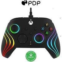 PDP AFTERGLOW XBX WAVE WIRED Controller BLACK for Xbox Series X|S, Xbox One, Officially Licensed